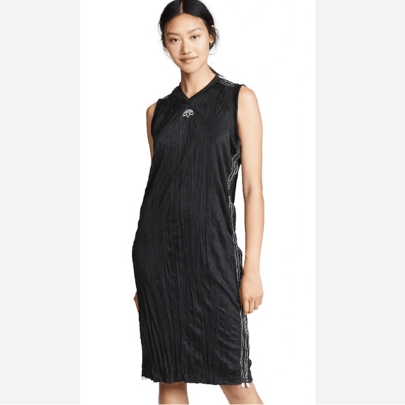Adidas Originals x Alexander Wang Tank Dress Black Sleeveless Size Medium - Picture 10 of 10